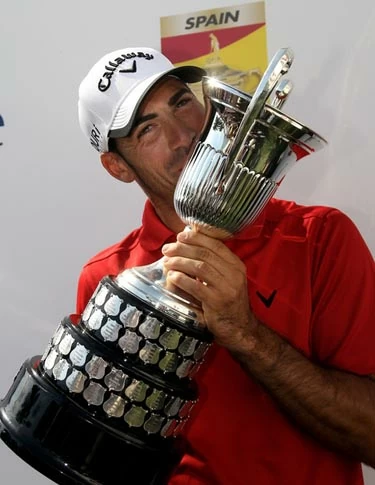 Álvaro Quirós ganó el Open de España en el Real Club de Golf de Sevilla.