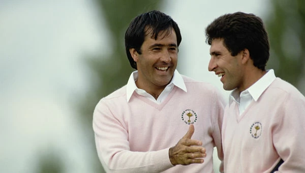 Seve Ballesteros y José María Olazábal fueron los debutantes número 24 y 34 en la historia de España en los Grandes.