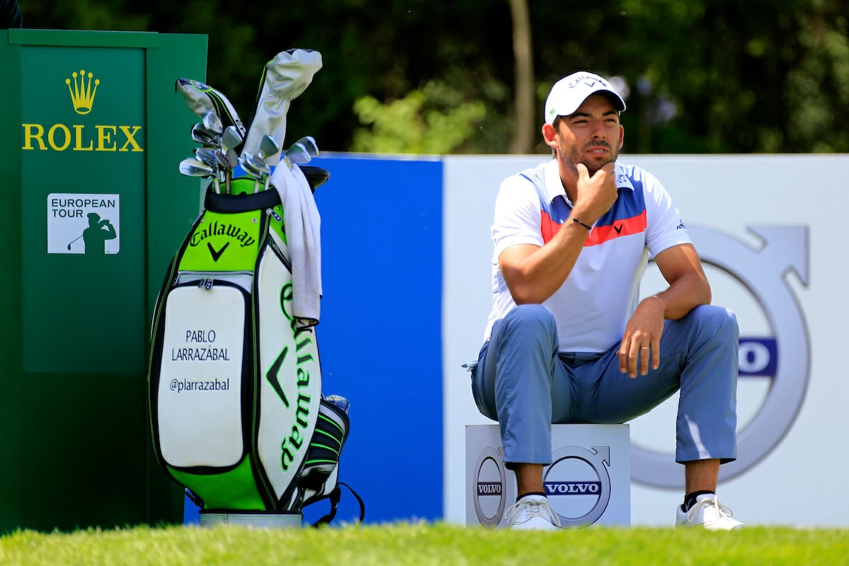Pablo Larrazábal durante la tercera ronda en el Topwin Golf. © Golffile | Phil Inglis