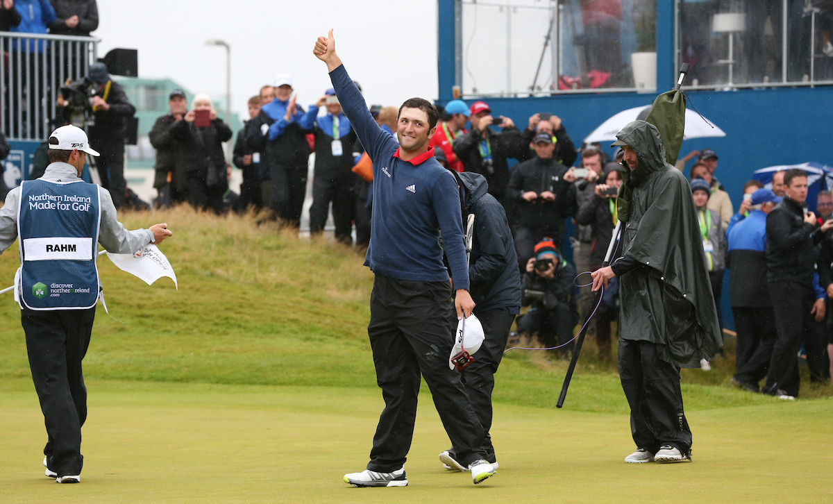 Jon Rahm ganador del Open de Irlanda. © Golffile | David Lloyd
