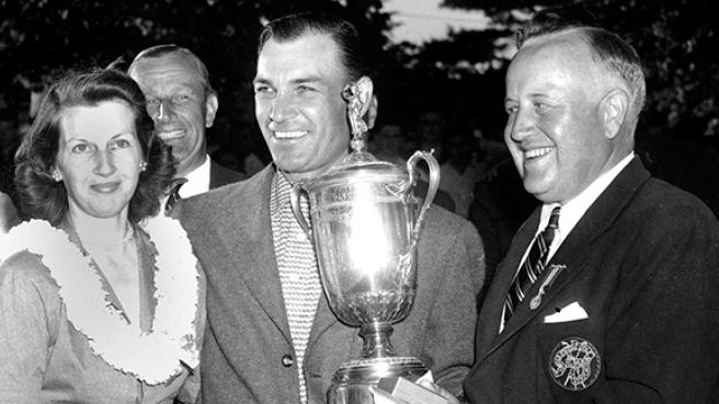 Ben Hogan, ganador del U.S. Open de Merion en 1950.