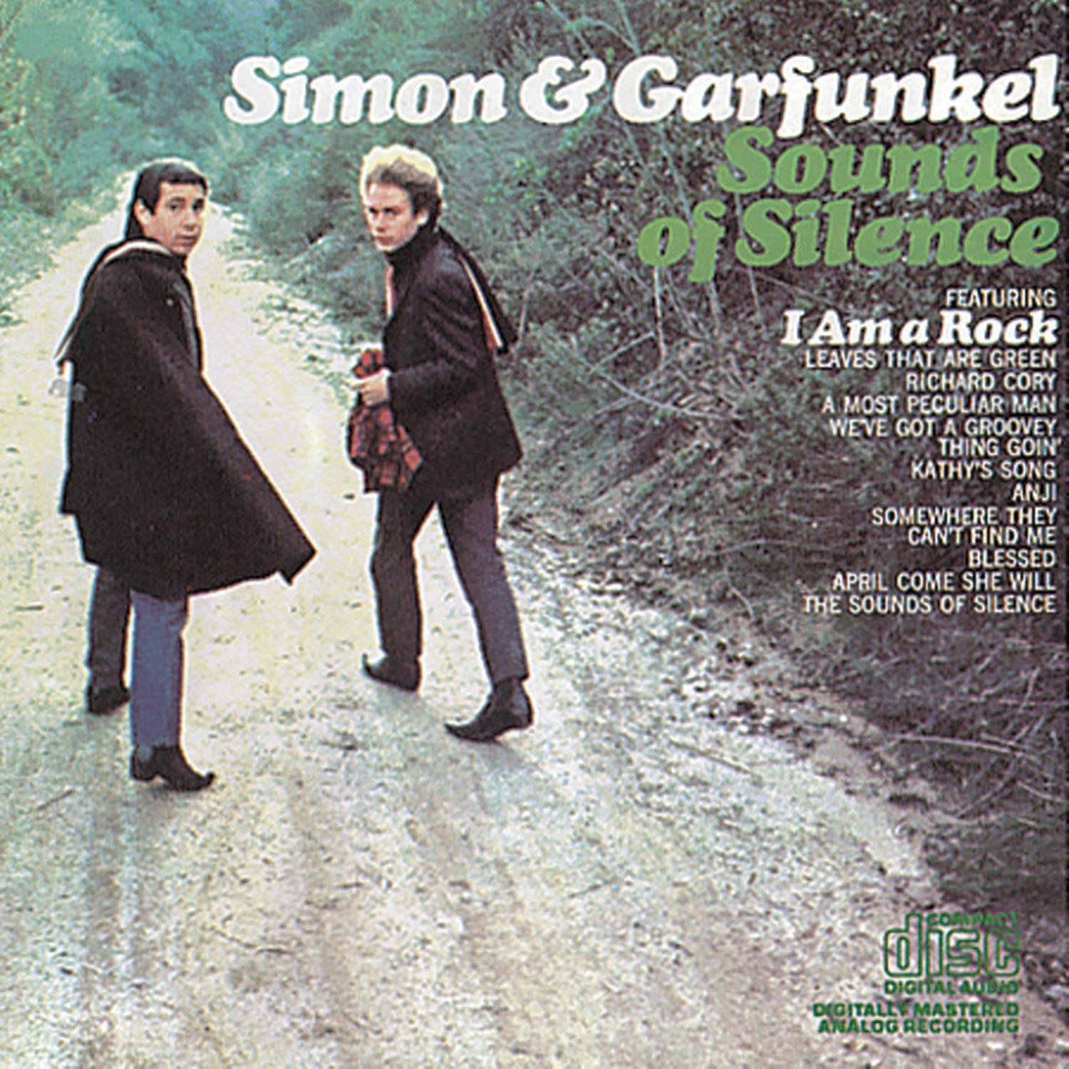 La portada del disco de Simon&Garfunkel, Sound os Silence. 