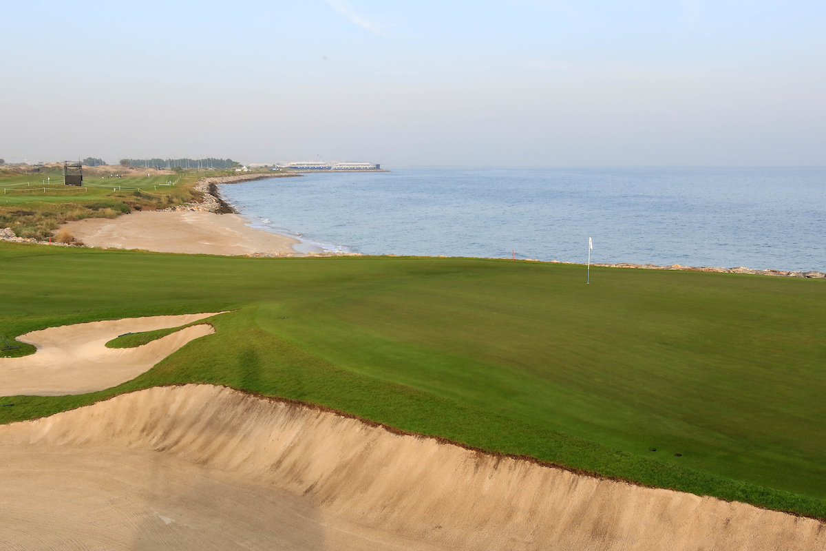 Vista del hoyo 12 del Al Mouj Golf de Muscat. © Golffile | Phil Inglis