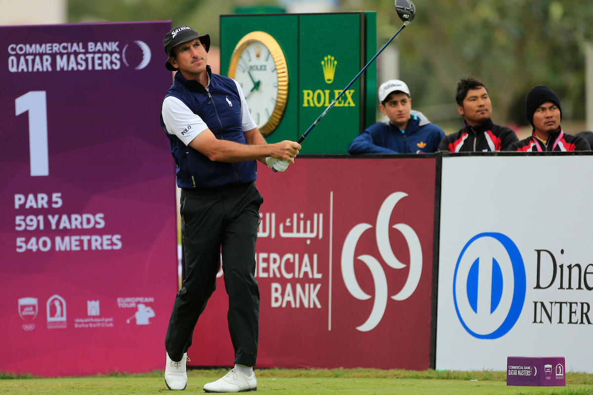 Gonzalo Fernández Castaño durante la jornada final en Qatar. © Golffile | Phil Inglis