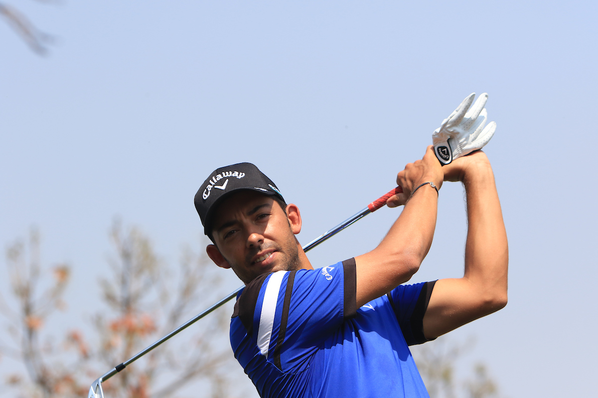 Pablo Larrazábal esta semana en el Indian Open.. © Golffile | Thos Caffrey