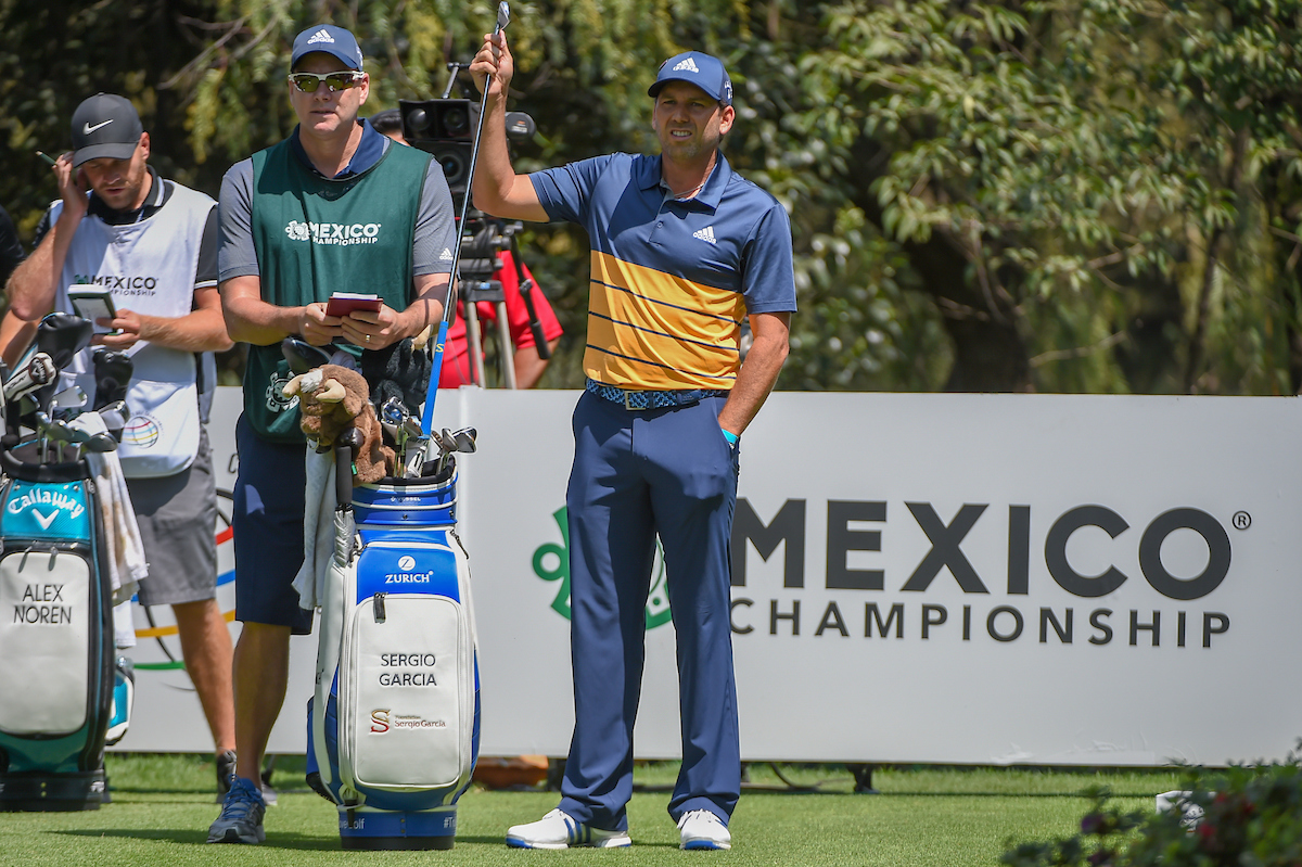 Sergio García en la primera ronda en México. © Golffile | Ken Murray