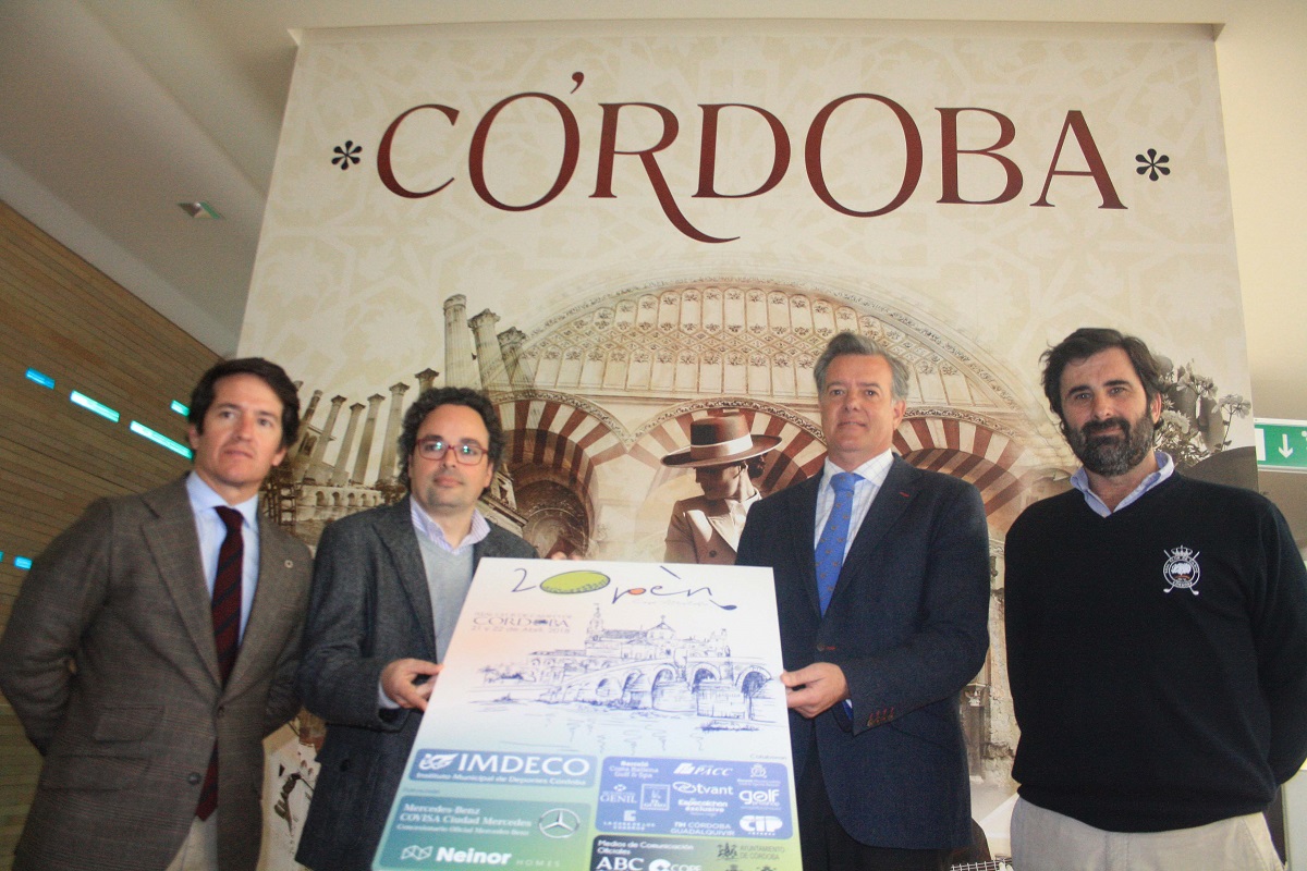 Presentación del Open Ciudad de Córdoba-Copa Albolafia.