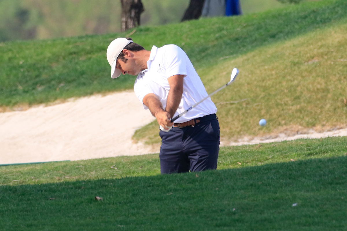 Jorge Campillo en la tercera ronda en China. © Golffile | Phil Inglis