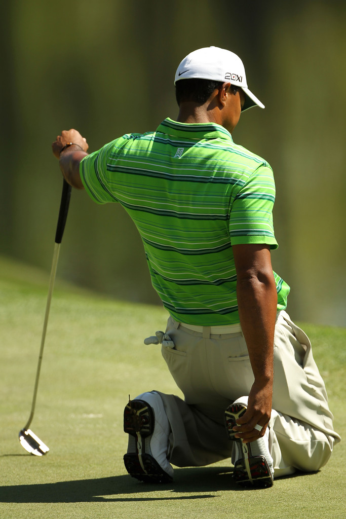 Tiger Woods, en el Masters de 2011.