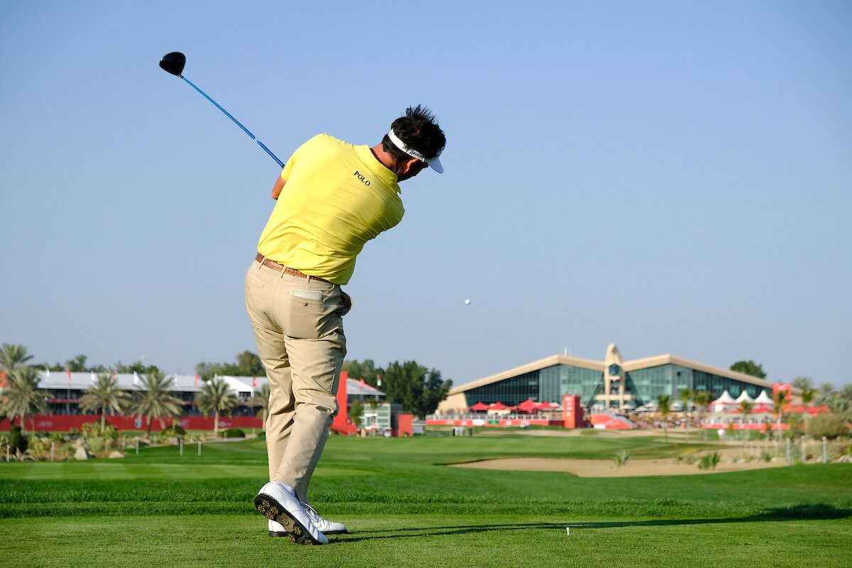 Gonzalo Fernández Castaño, hoy en Abu Dhabi. © Golffile | Fran Caffrey