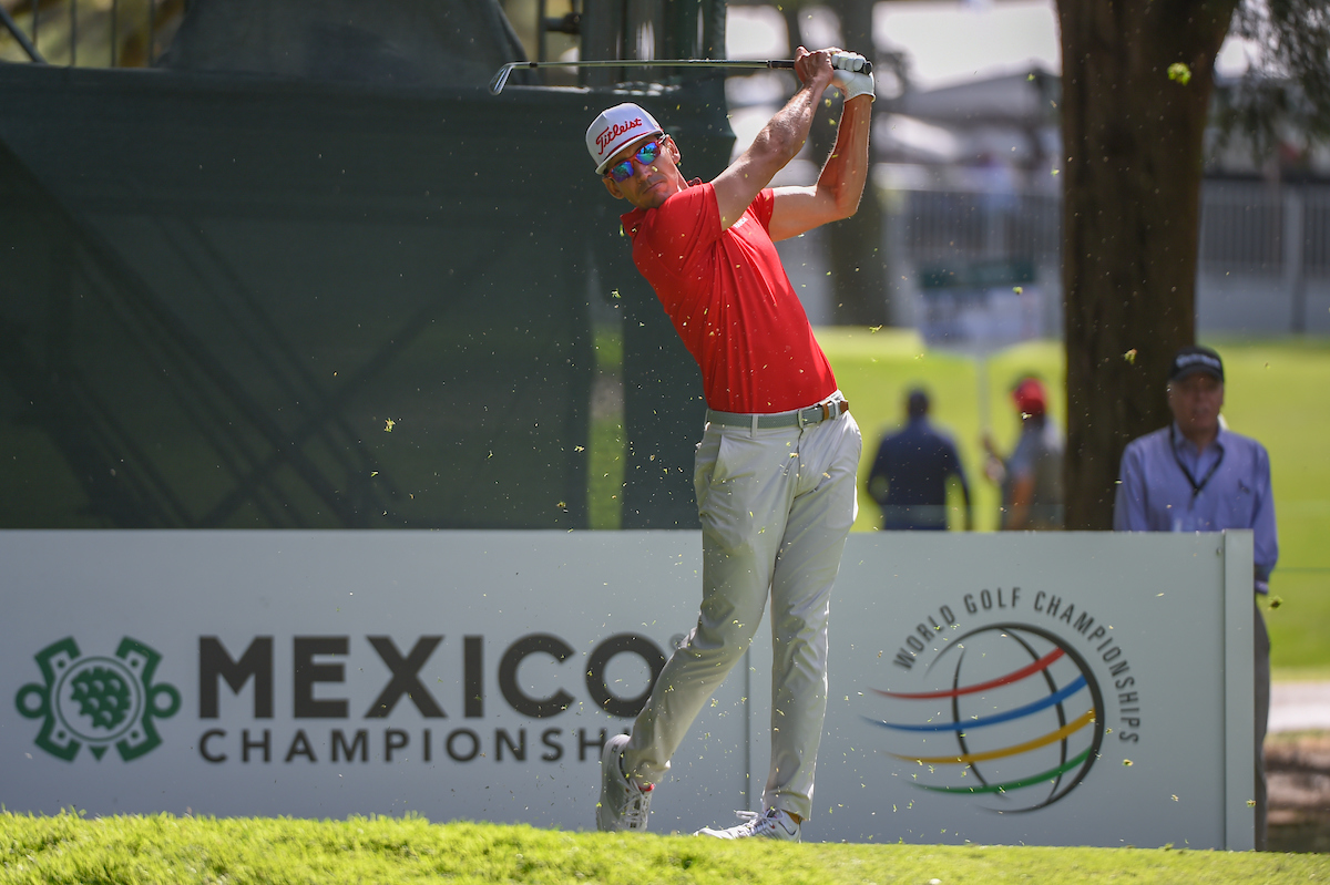 Rafa Cabrera Bello en la primera jornada del WGC Mexico Championship. © Golffile | Ken Murray
