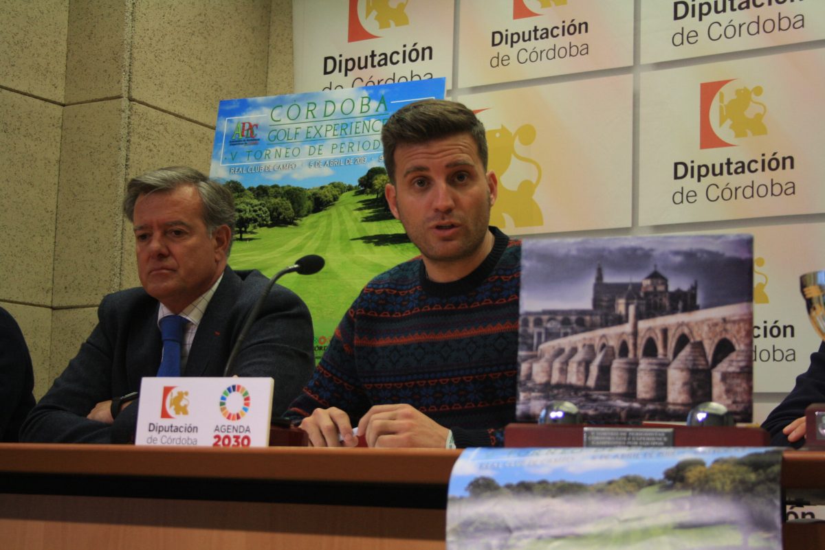 Presentación del V Torneo de Periodistas 'Córdoba Golf Experience'. 