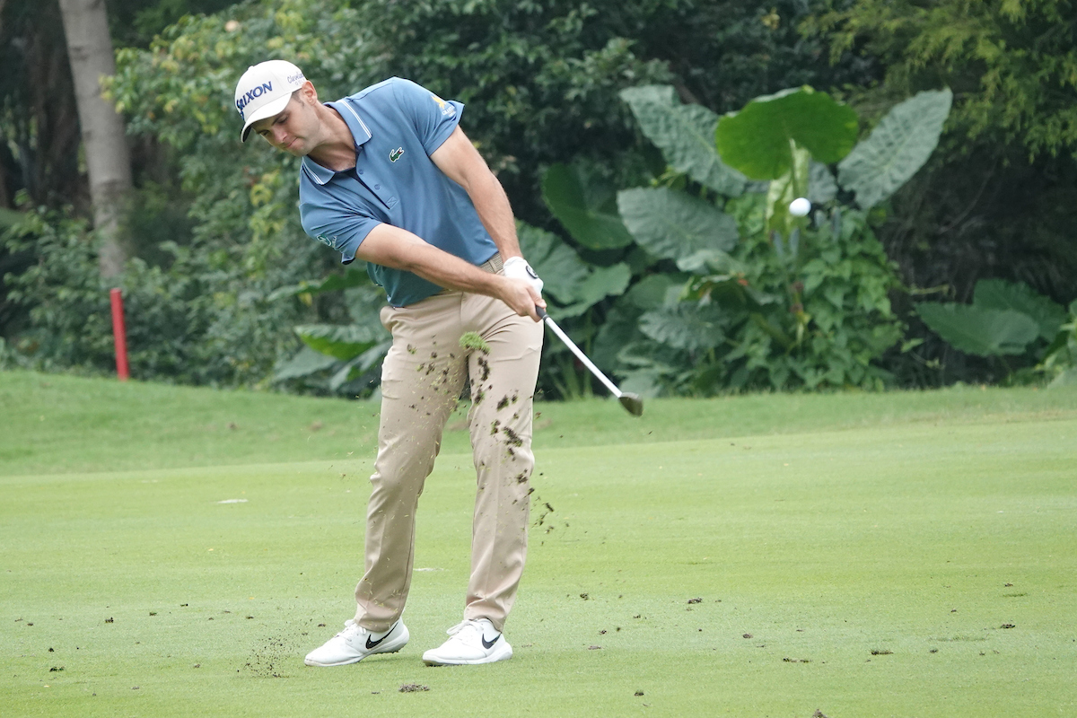 Adri Arnaus en la segunda ronda en el Genzon Golf Club. © Golffile | Phil Inglis