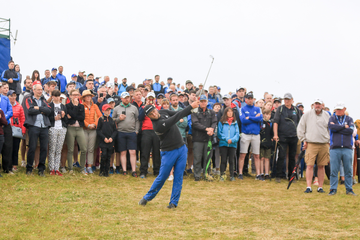 Jon Rahm en la tercera jornada en Irlanda. © Golffile | Thos Caffrey