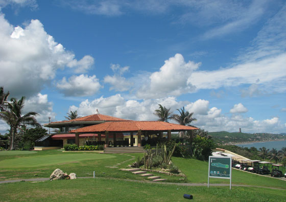 Barranquilla Country Club's clubhouse.