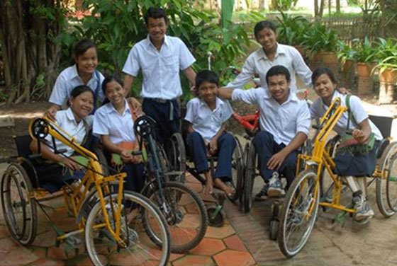 La ONG SAUCE desarrolla una magnífica labor en Camboya.