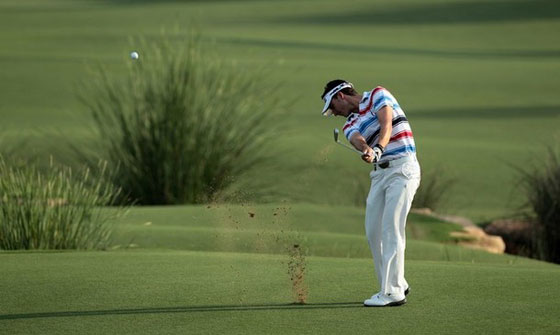 Alejandro Cañizares firmó una vuelta libre de bogeys en El Camaleón.