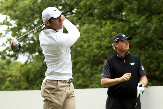 Ernie Els ha tenido que salir en defensa del campo ante el ataque de algunos jugadores, como el caso de Casey.