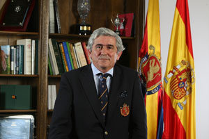 Gonzaga Escauriaza, presidente de la RFEG.