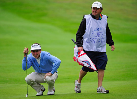 Gonzalo Fernández-Castaño, el pasado domingo en la ronda final del KLM Open.
