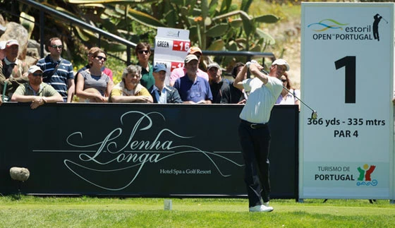 Richard Green, durante el Portugal Masters que ganó en 2010.