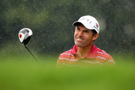 Padriag Harrington está poniendo todos los medios para salir del bache cuanto antes.