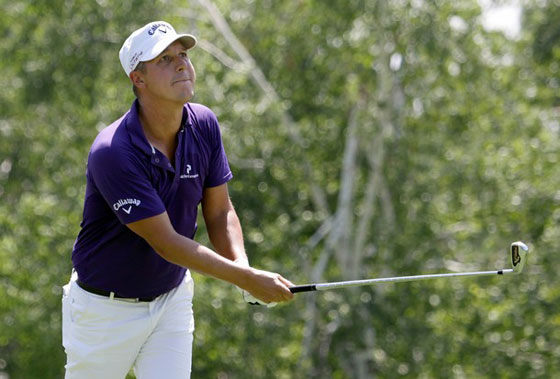 Jacobson, durante la tercera vuelta del Travelers Championship.