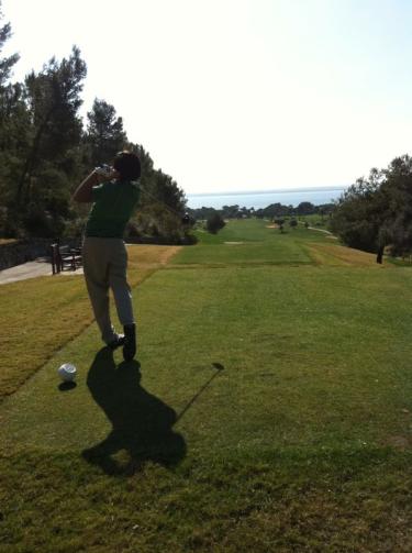 Salida del hoyo 11 (par 5).