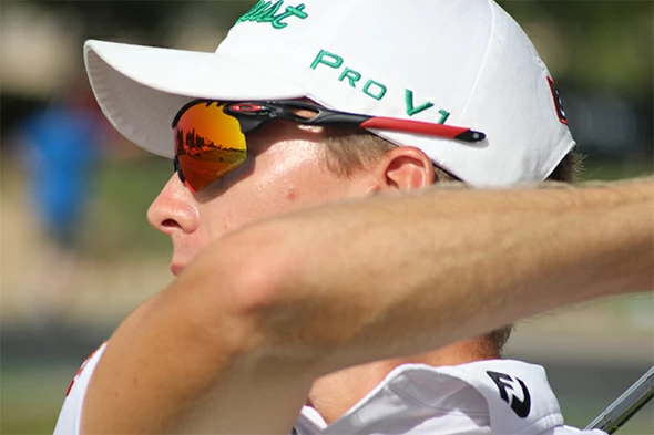 Jordi García Pinto en la final del Challenge Tour Dubai. Jordi García Pinto en la final del Challenge Tour Dubai.