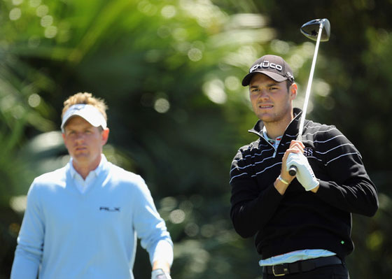 Martin Kaymer, hoy en Doral, avanzando hacia el liderato