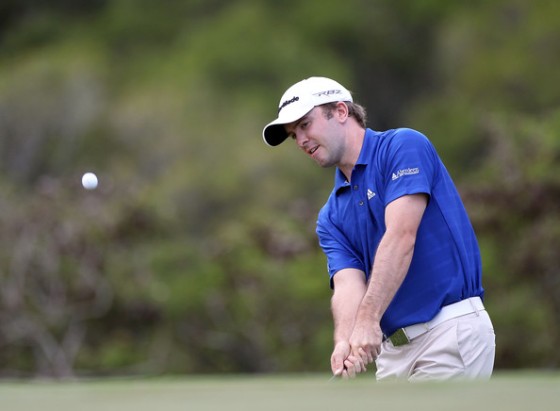 Martin Laird, durante la última jornada del Hyundai Tournament of Champions.