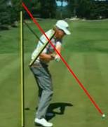 Mahan, en el downswing.