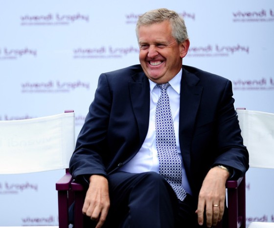 Colin Montgomerie tiene también una cara amable.