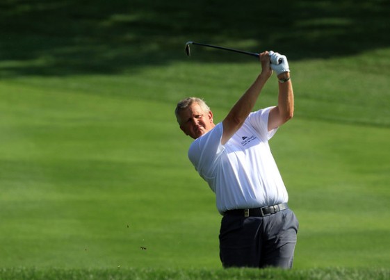 Colin Montgomerie, en su última aparición en Dubai.