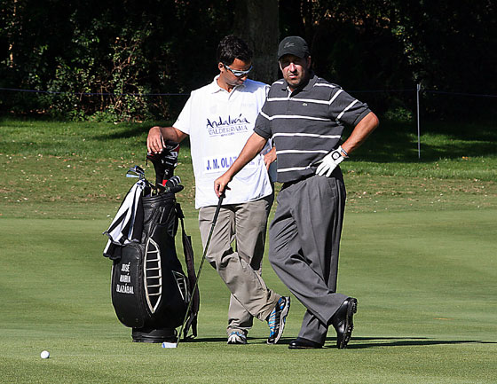 José María Olazábal fue uno de los golfistas relevantes que estuvo en la reunión con la APG de España.