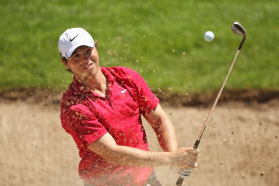 Pablo Martín, hoy durante su tercera vuelta en el Open de Sudáfrica.