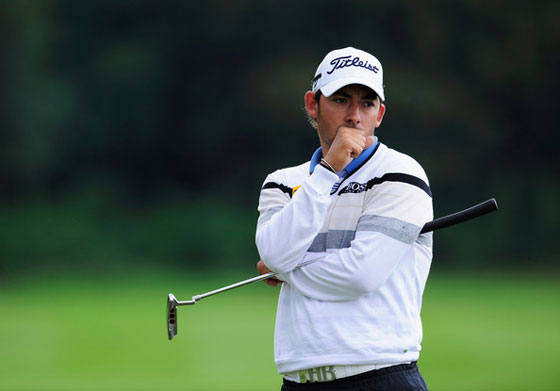 Pablo Larrazábal, con gesto pensativo durante la Vivendi Cup.