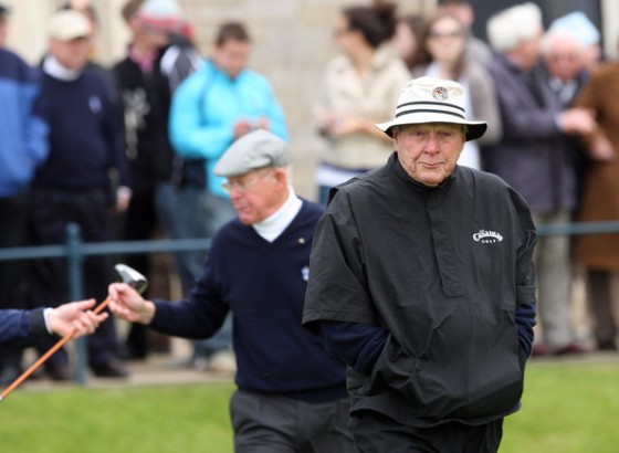 Arnold Palmer será el capitán de uno de los siete equipos del Desafío de Campeones de St. Andrews.
