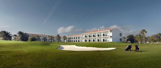 Visión general del Parador de Málaga, campo que acogerá la priemra prueba del Banestor Tour.