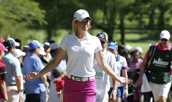 La noruega Suzann Pettersen es líder en México y busca su primera victoria de la temporada.
