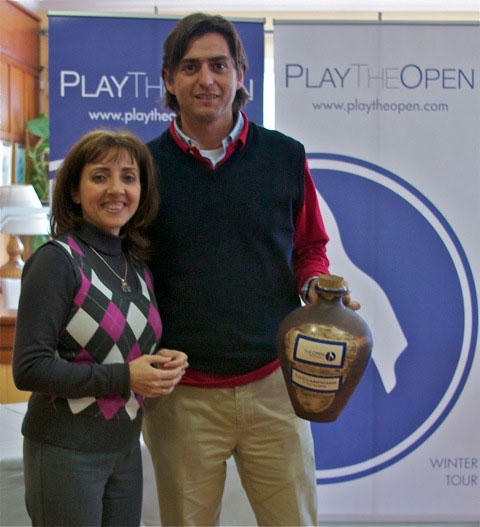 Ignacio Valverde vuelve a ganar en el Play the Open y está más cerca de St. Andrews.