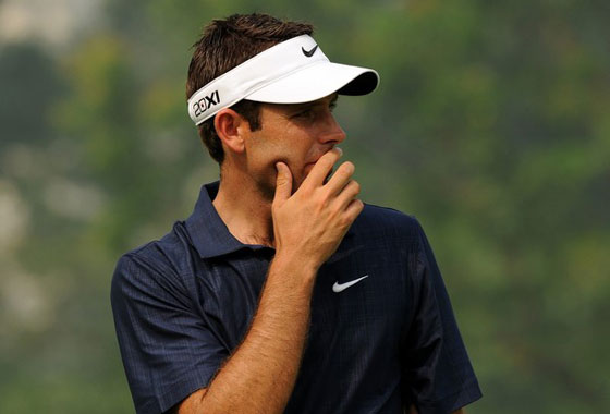 Schwartzel, hoy durante su primera ronda en el Open de Malasia.