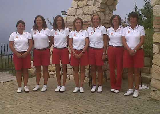 Integrantes del equipo senior femenino
