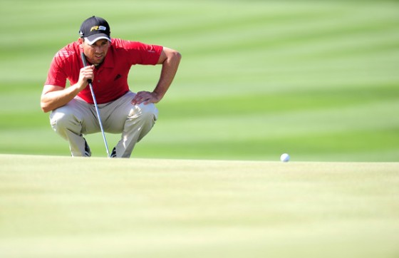 Sergio García tuvo buenas sensaciones con el juego largo en la primera ronda del Valero.