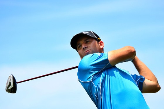 Sergio García, en una de sus más clásicas estampas, ésta en Bethpage.