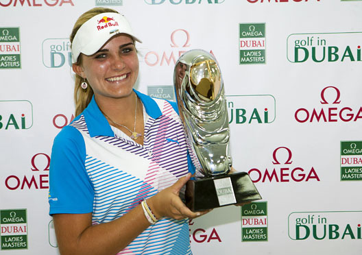 Thompson se convierte en la profesional más joven en ganar un torneo LET