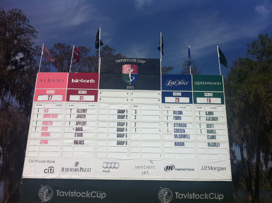 Los impresionantes equipos de esta Travistock Cup.