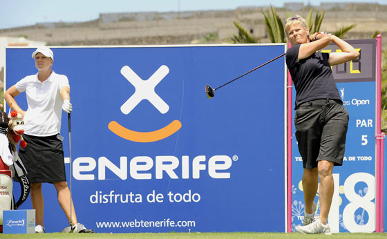 Trish Johnson tiene en su palmarés el Tenerife Ladies. Felipe Pérez.