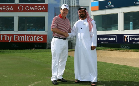 Tom Watson es una de las grandes atracciones del torneo de Dubai esta semana.