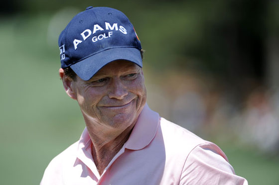 Tom Watson recibió el cariño del público durante toda la semana en Augusta.